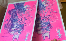 Load image into Gallery viewer, George Chen - Hands Risograph print