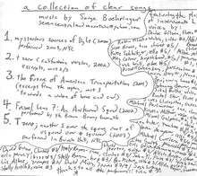 Load image into Gallery viewer, Jorge Boehringer - A Collection of Clear Songs CDR