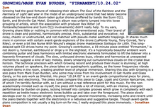 Load image into Gallery viewer, Growing / Mark Evan Burden CD