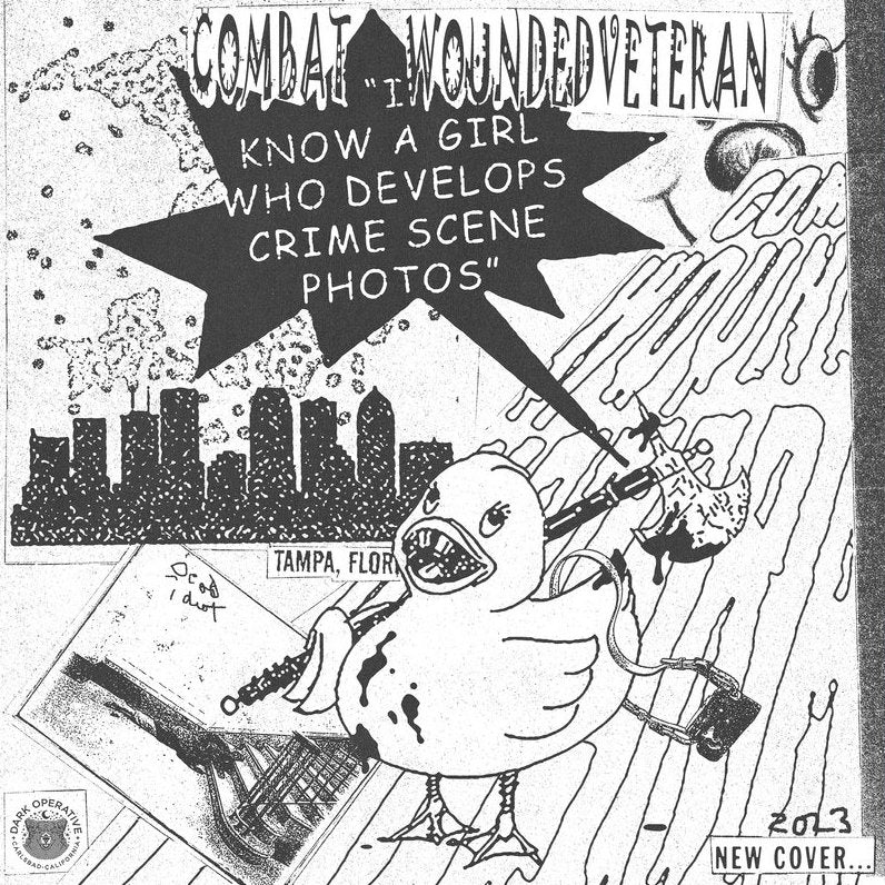 Combatwoundedveteran - I Know A Girl Who Develops Crime Scene Photos LP