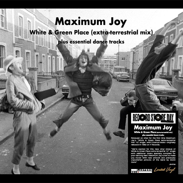 Maximum Joy - White & Green Place (Extra-Terrestrial Mix) Plus Essential Dance Tracks LP
