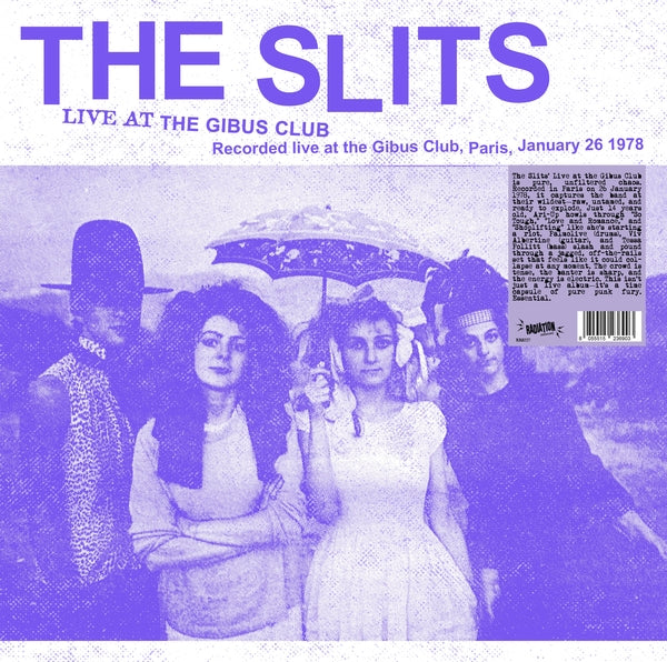 The Slits - Live at the Gibus Club LP