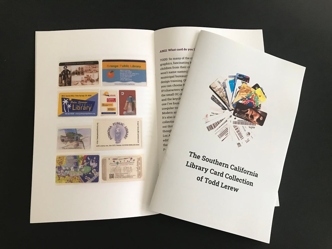 Angi Brzycki - The Southern California Library Card Collection of Todd Lerew