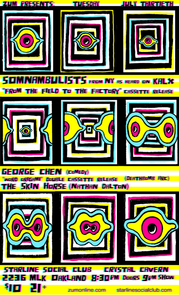 Zum poster designed by Devin Flynn