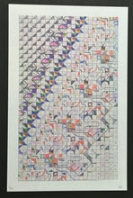 Load image into Gallery viewer, colorful abstract risograph print
