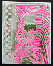 Load image into Gallery viewer, George Chen - stripes Risograph print
