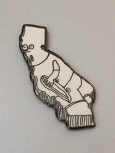 Load image into Gallery viewer, California Bart Enamel Pin
