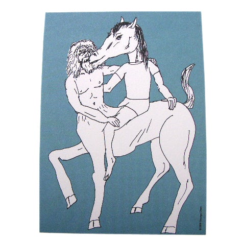 Centaur postcard